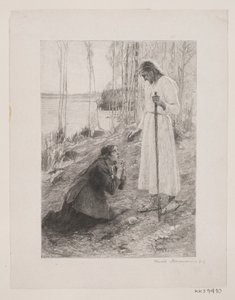 Mesih Mecdelli Meryem'e görünür by Henrik Bornemann