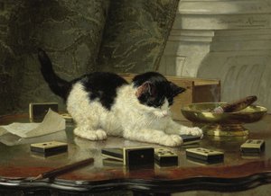 Yavru Kedi Oyunu, yaklaşık 1860-1870