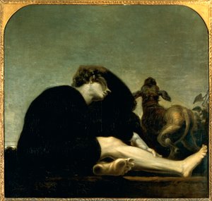 Şafakta yalnızlık by Johann Heinrich Füssli