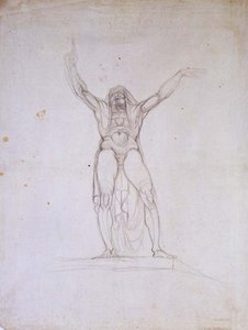 şeytan by Johann Heinrich Füssli