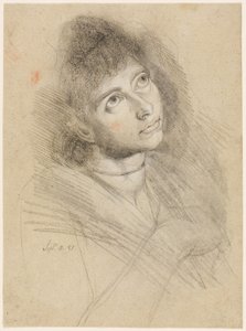 Bir Kadının Portresi (Martha Hess) by Henry (1741 1825) Fuseli
