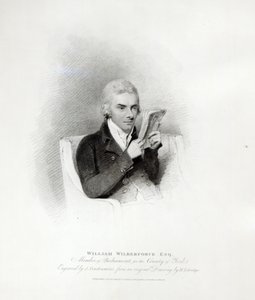 William Wilberforce, J. Vendramini tarafından gravürlenmiştir by Henry (after) Edridge