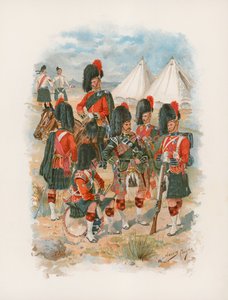 42. Royal Highlanders, The Black Watch (chromolitho) by Henry A. Payne