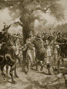 Aziz Edmund Danimarkalılar Tarafından Öldürüldü, MS 870, 