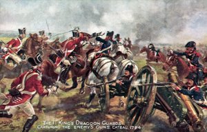 Kings Ejderha Muhafızları, Cateau, 25 Nisan 1794 by Henry A. Payne