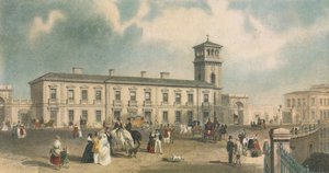 Londra Köprüsü İstasyonu, Bermondsey, Londra, 1845 by Henry Adlard