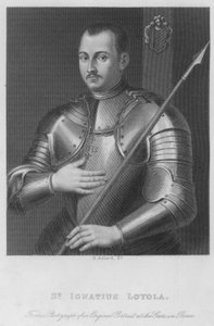 Aziz Ignatius Loyola (gravür)