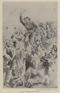Resaca de la Palma Savaşı (lito) by Henry Alexander (after) Ogden