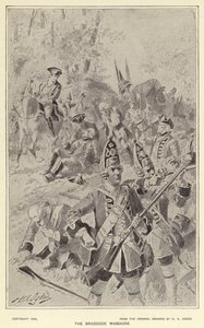 Braddock Katliamı (lito) by Henry Alexander (after) Ogden