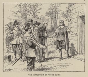 Rhode Island (lito) yerleşimi by Henry Alexander (after) Ogden