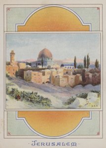 Kudüs (kromolitho) by Henry Andrew Harper