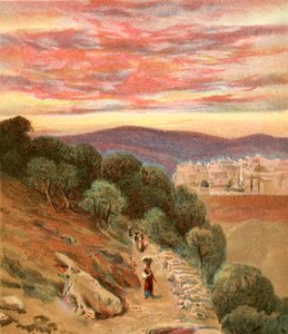 Zeytin Dağı ve Kudüs by Henry Andrew Harper