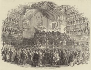 Majestelerinin Tiyatrosu'nda Ulusal Konser by Henry Anelay
