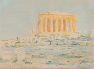 Parthenon, Batı Cephesi, n.d.