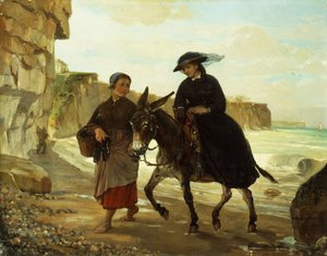 Turist ve Balıkçı, 1870