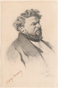 Bir Adamın Portresi by Henry Bonaventure Monnier