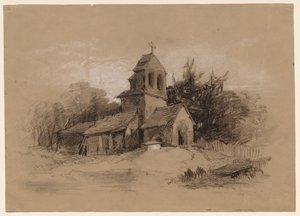 Manzaradaki Kilise, 1800