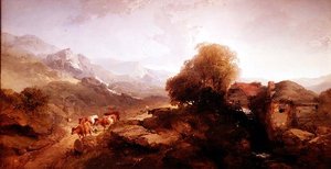 Galler Manzarası by Henry Bright