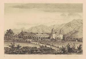 Misyon Santa Barbara by Henry Chapman Ford