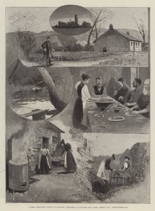 İngiltere'de Özgür Bir Komünist Koloni, Clousden Hill Çiftliği'nde Eskizler, Forest Hall, Northumberland