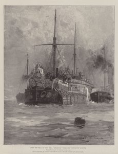 Ateşle Yargılanmasından sonra, HMS Belleisle Portsmouth Limanı