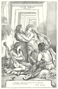 Antonius ve Kleopatra (gravür)