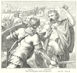Antonius ve Kleopatra (gravür)