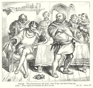 Kral Henry Bölüm I (gravür) by Henry Courtney (after) Selous