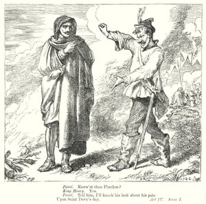 Kral V. Henry (gravür) by Henry Courtney (after) Selous