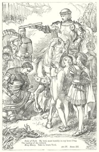 Kral V. Henry (gravür) by Henry Courtney (after) Selous