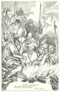 Kral V. Henry (gravür) by Henry Courtney (after) Selous