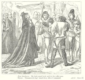 Kral 3. Richard (gravür) by Henry Courtney (after) Selous