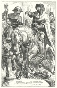 Kral 2. Richard (gravür) by Henry Courtney (after) Selous