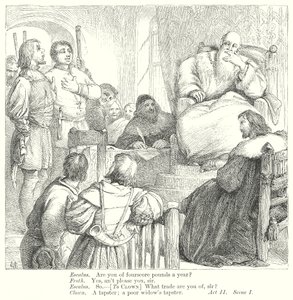 Measure for Measure (gravür) by Henry Courtney (after) Selous