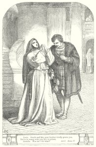 Measure for Measure (gravür) by Henry Courtney (after) Selous