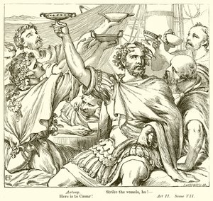 Antonius ve Kleopatra by Henry Courtney Selous
