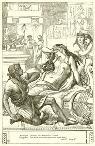 Antonius ve Kleopatra by Henry Courtney Selous