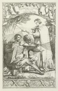John Bunyan tarafından Pilgrim'in İlerlemesi için İllüstrasyon by Henry Courtney Selous