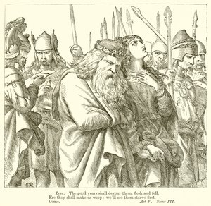 Kral Lear by Henry Courtney Selous