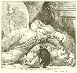 Romeo ve Juliet by Henry Courtney Selous