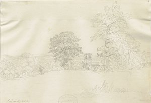 Eccleshall Köyü: karakalem, nd [1788-1855] (çizim)