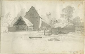 Shenstone - Çiftlik: sepya çizimi, nd [1788-1855] (çizim)