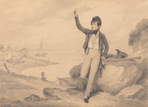 Sayın George Pryse Cambell (1793-1858), Asteğmen olarak