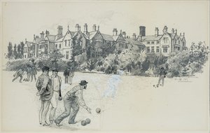 Bowling Green'den Cheadle Asylum by Henry Edward Tidmarsh