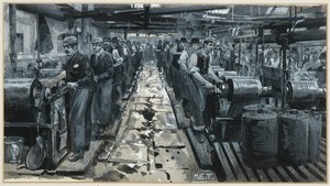 Worrall's Works'teki Boyahane by Henry Edward Tidmarsh
