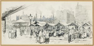 Yassı Demir Pazarı, Salford by Henry Edward Tidmarsh