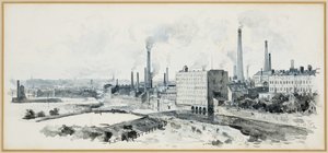 Crescent, Salford'dan Aşağı Broughton by Henry Edward Tidmarsh