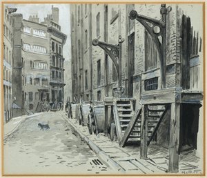 Şehirde Cumartesi Öğleden Sonra by Henry Edward Tidmarsh