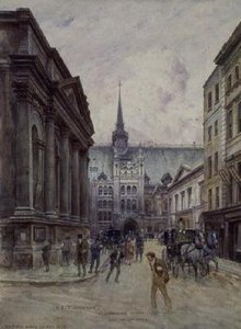 St. Lawrence Yahudiliği ve Guildhall by Henry Edward Tidmarsh