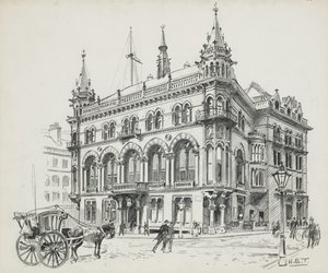 Reform Kulübü, King Caddesi by Henry Edward Tidmarsh
